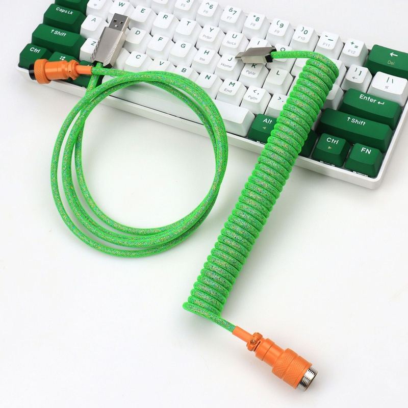 "Chubby" Colorful Aviation Plug Mechanical Keyboard Cable