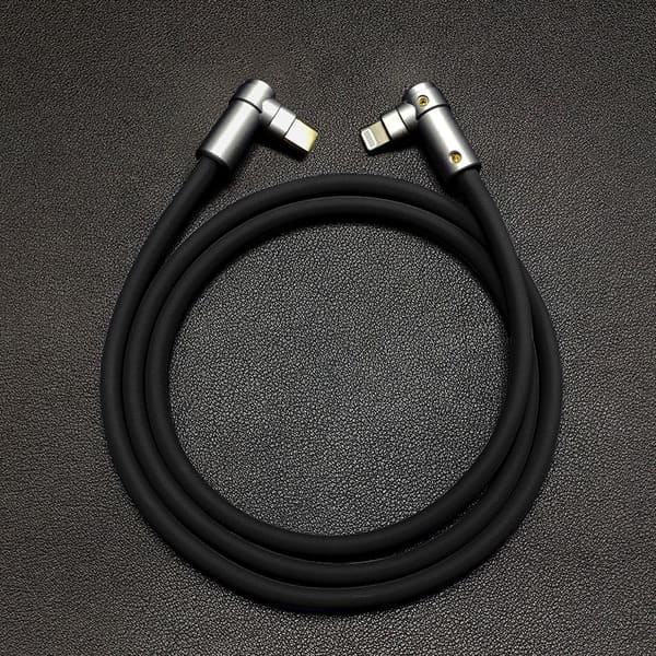 "Chubby" Elbow Design Fast Charge Cable