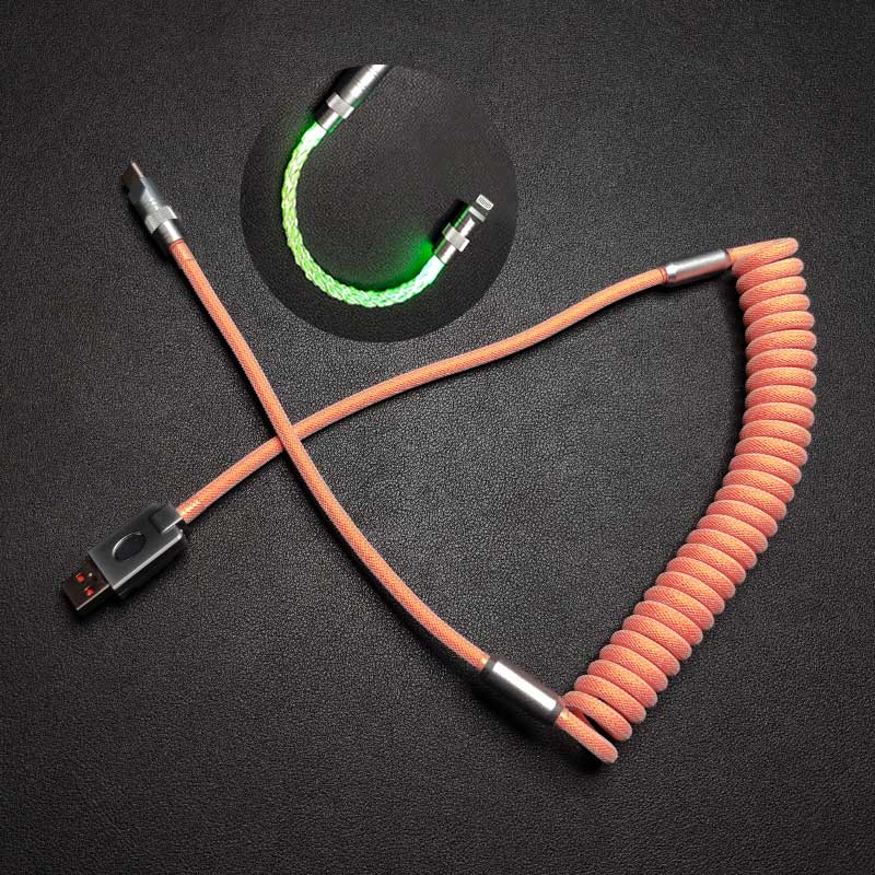 "Chubby" Glowing Fishing Net Spring Cable