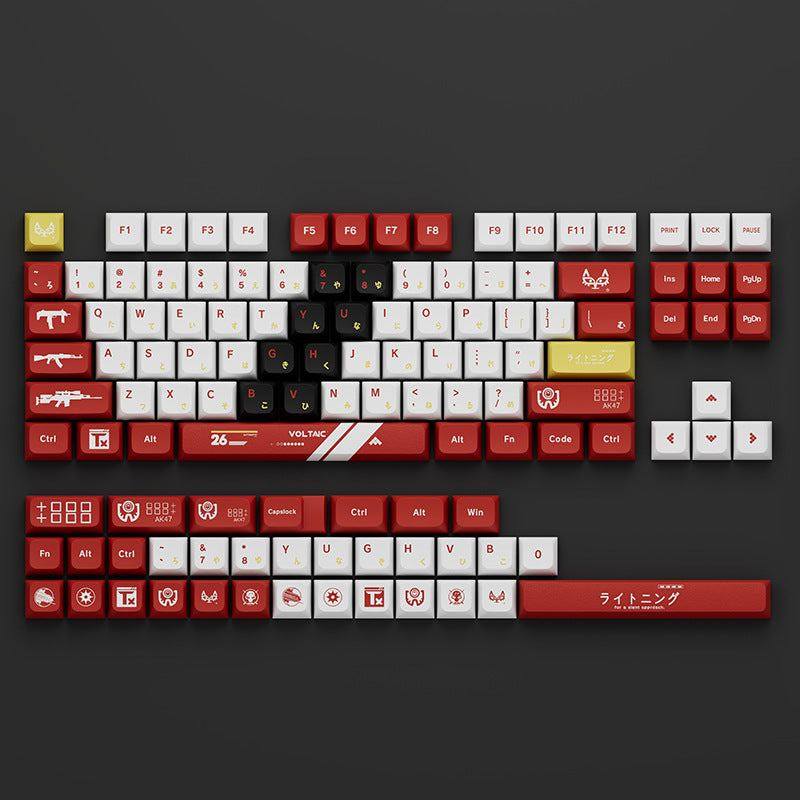 "Chubby Keycap" XDA Mechanical Keyboard Keycap Set - Blood Sport