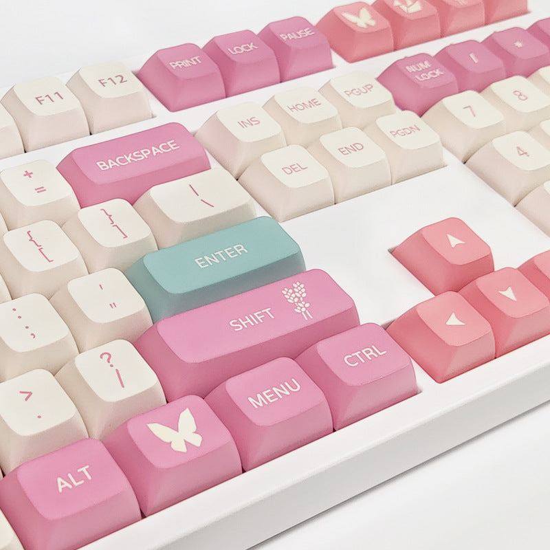 "Chubby Keycap" XDA Mechanical Keyboard Keycap Set - Cloud Theme