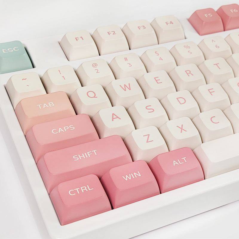 "Chubby Keycap" XDA Mechanical Keyboard Keycap Set - Cloud Theme