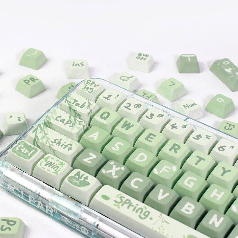 "Chubby Keycap" XDA Mechanical Keyboard Keycap Set - Early Spring