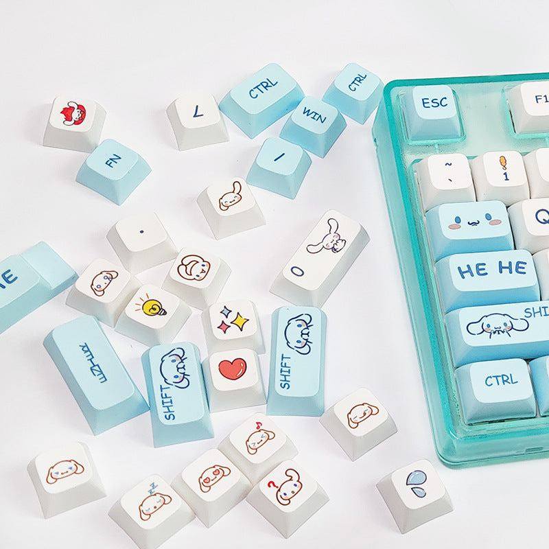 "Chubby Keycap" XDA Mechanical Keyboard Keycap Set - Rabbit Theme