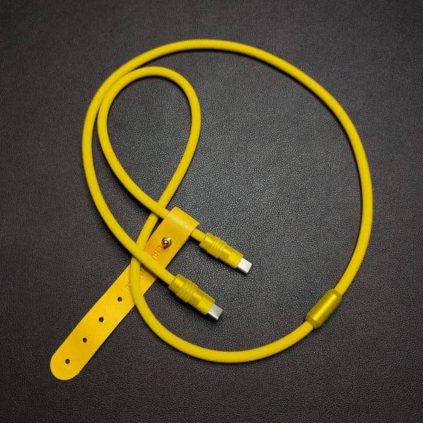 "Chubby" Solid Color Silicone Charge Cable