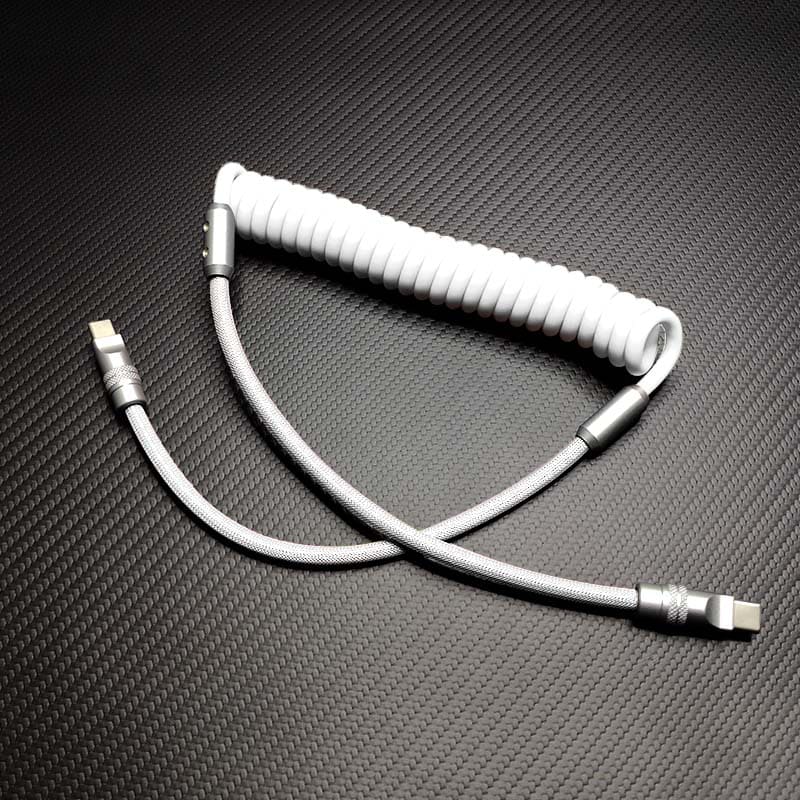 "Chubby" Spring Braided Silicone Fast Charge Cable