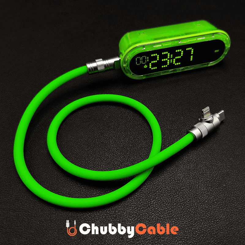 "Chubby" Type-C To Lightning & Type-C Fast Charge Cable