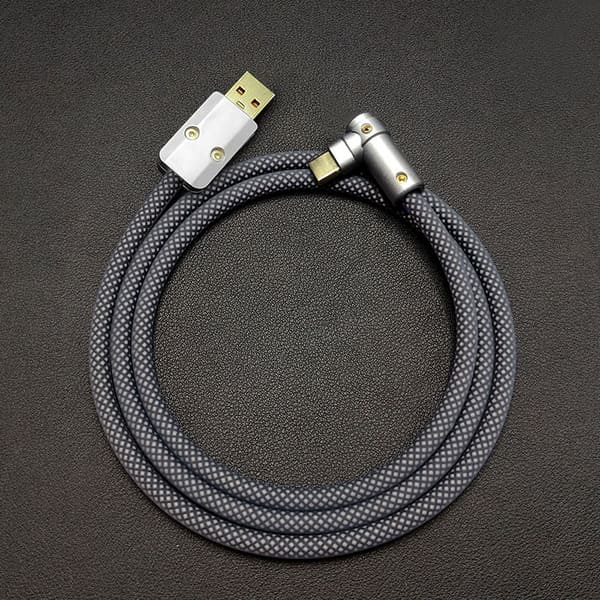 "Chubby" USB 90° Elbow Design Fast Charge Cable