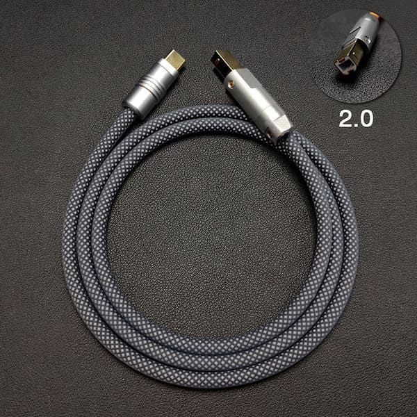 "Chubby" USB/ Type-C Printer Cable