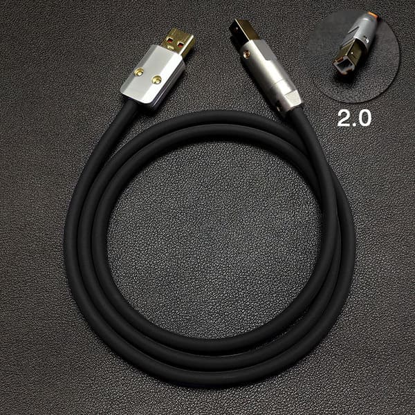 "Chubby" USB/ Type-C Printer Cable