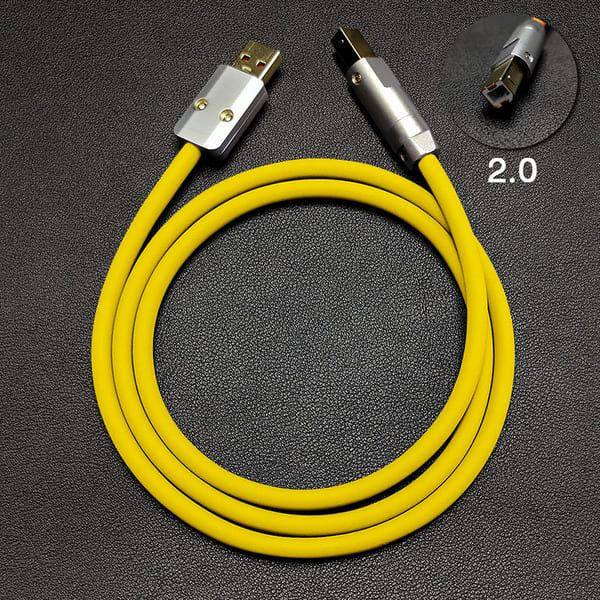 "Chubby" USB/ Type-C Printer Cable