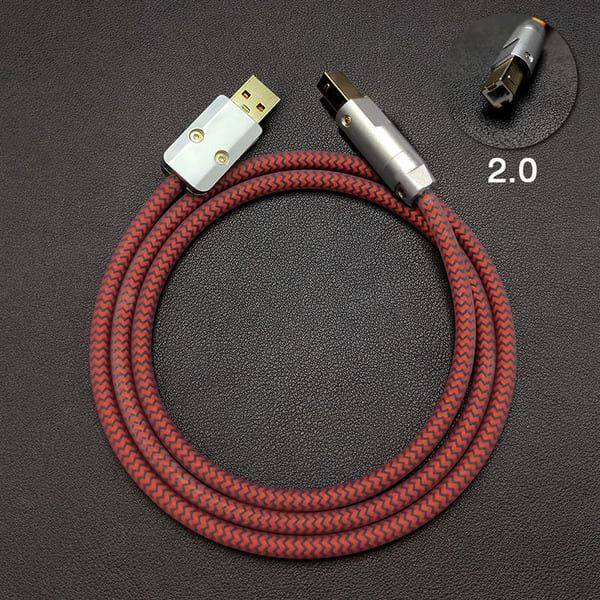 "Chubby" USB/ Type-C Printer Cable