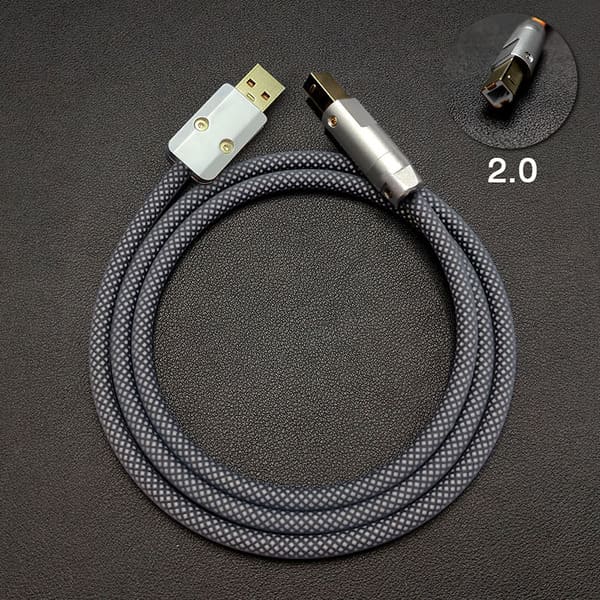 "Chubby" USB/ Type-C Printer Cable