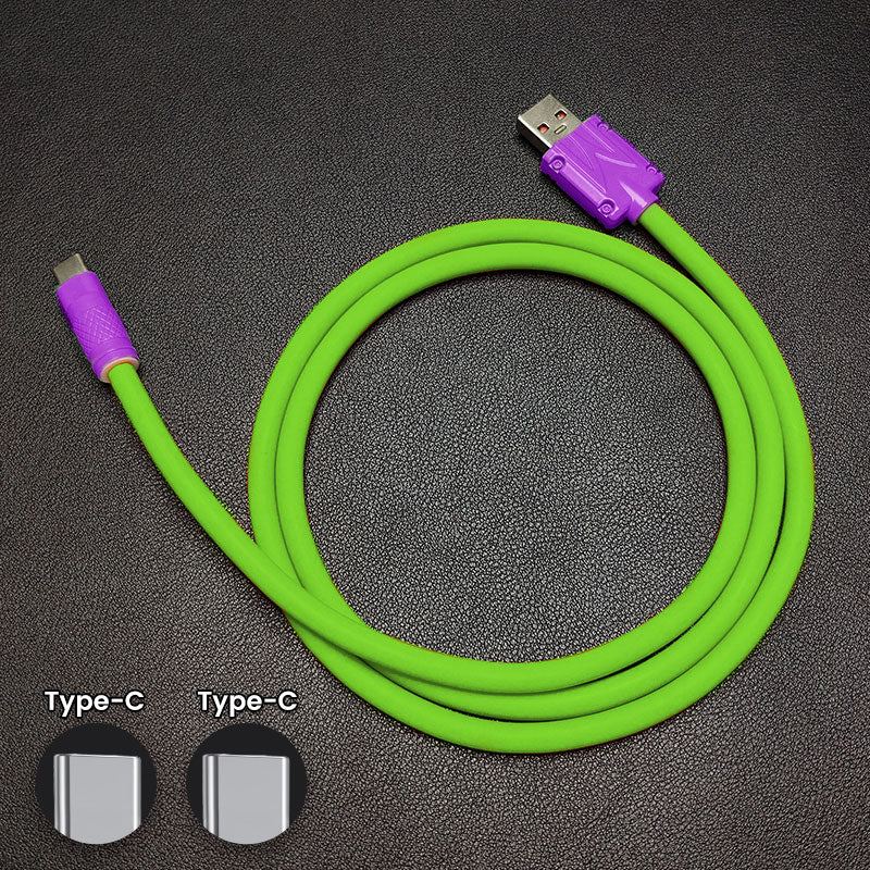 "Color Block Chubby" 120W Fast Charging Cable