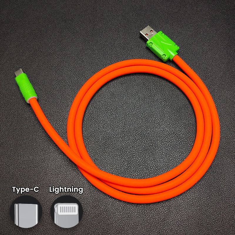 "Color Block Chubby" 120W Fast Charging Cable