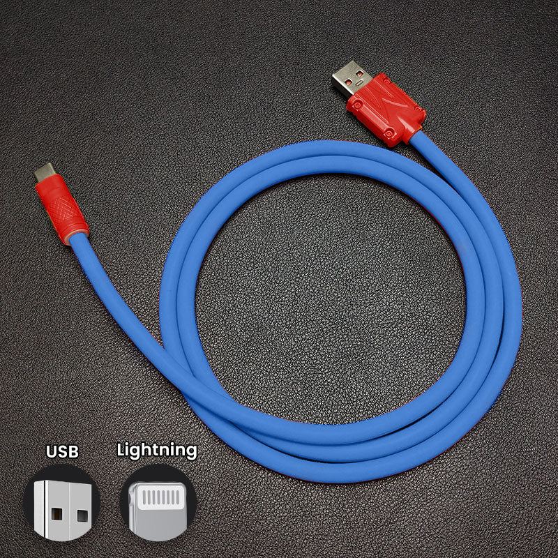 "Color Block Chubby" 120W Fast Charging Cable