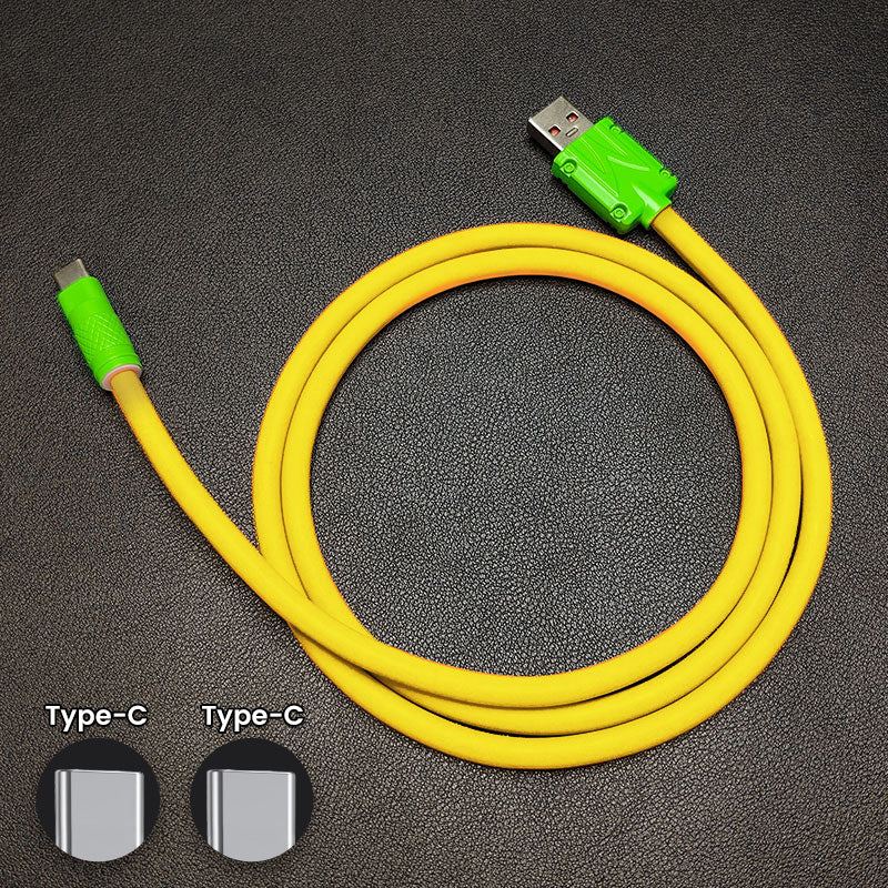 "Color Block Chubby" 120W Fast Charging Cable