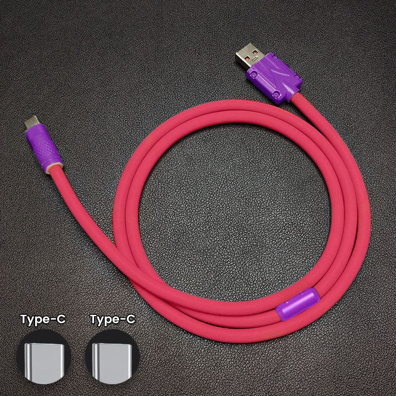 "Color Block Chubby" 120W Fast Charging Cable