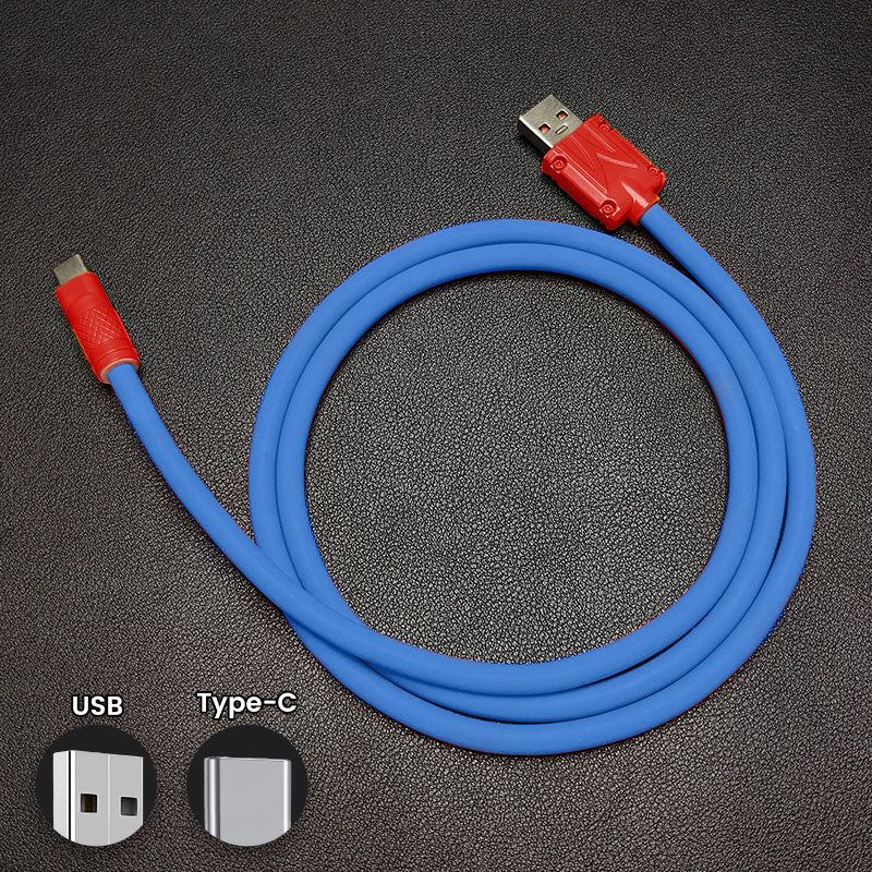 "Color Block Chubby" 120W Fast Charging Cable