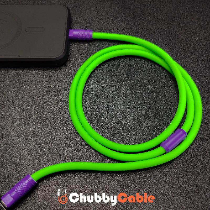 "Color Block Chubby" 120W Fast Charging Cable