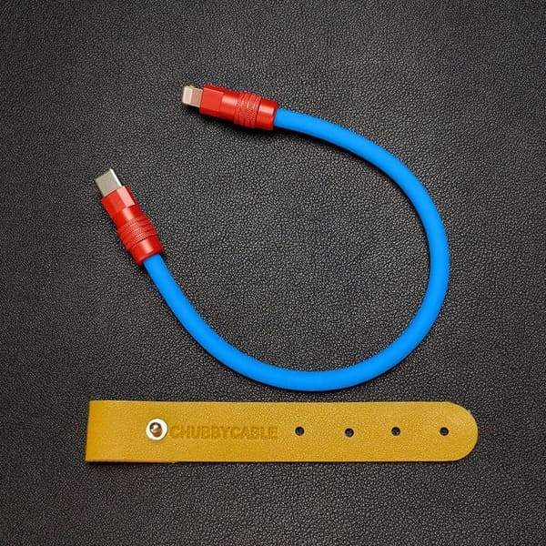 "Color Block Chubby" Power Bank Friendly Cable