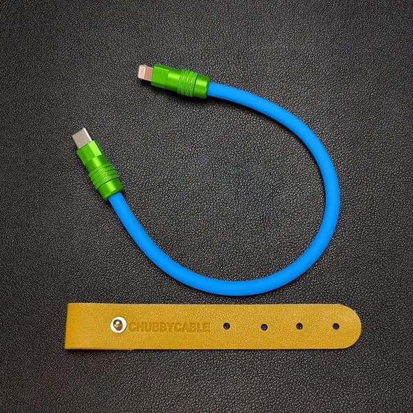 "Color Block Chubby" Power Bank Friendly Cable