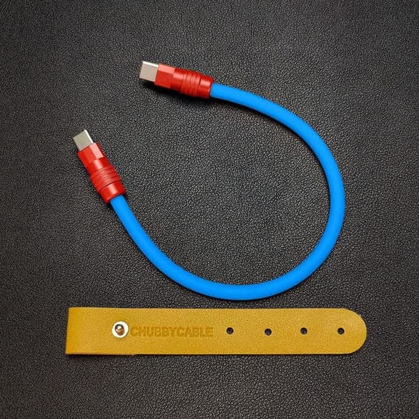 "Color Block Chubby" Power Bank Friendly Cable