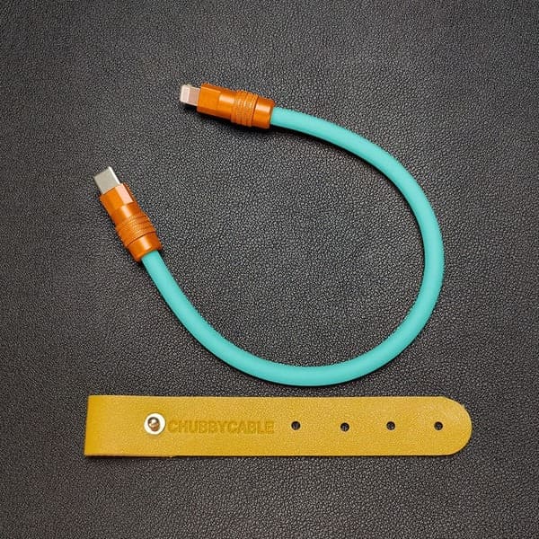 "Color Block Chubby" Power Bank Friendly Cable