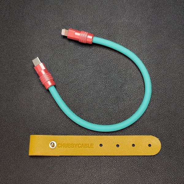 "Color Block Chubby" Power Bank Friendly Cable