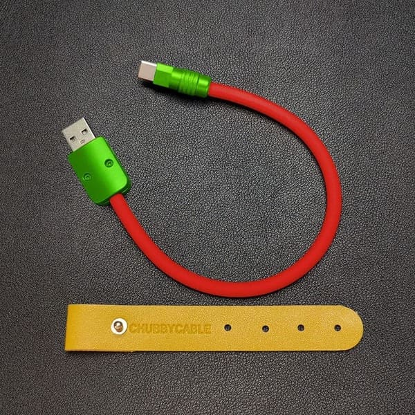 "Color Block Chubby" Power Bank Friendly Cable - More colors