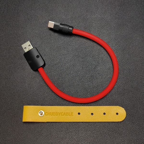 "Color Block Chubby" Power Bank Friendly Cable - More colors