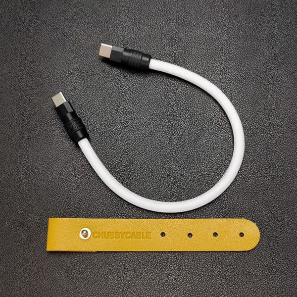 "Color Block Chubby" Power Bank Friendly Cable - More colors