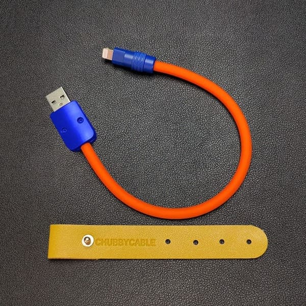 "Color Block Chubby" Power Bank Friendly Cable - More colors