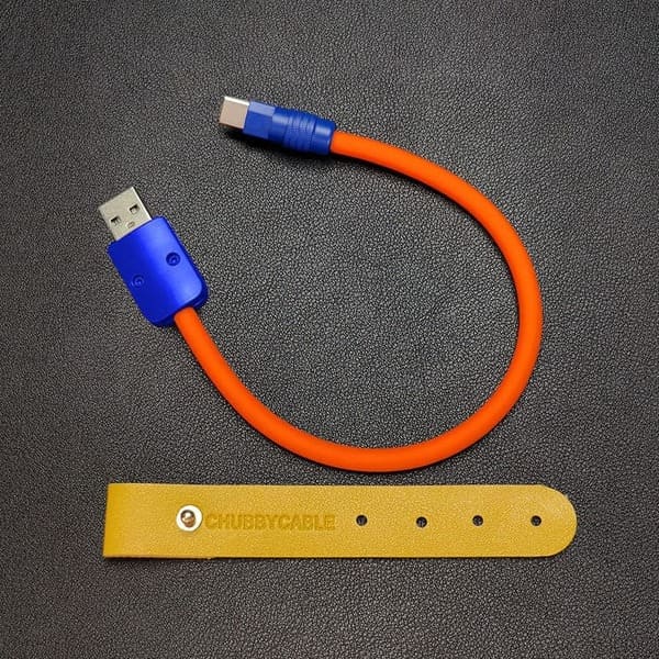 "Color Block Chubby" Power Bank Friendly Cable - More colors