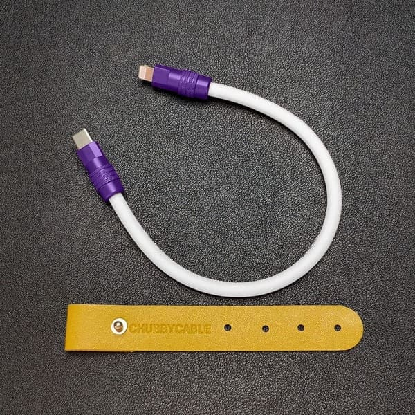 "Color Block Chubby" Power Bank Friendly Cable - More colors