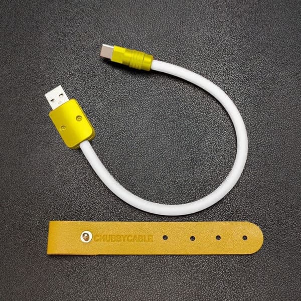 "Color Block Chubby" Power Bank Friendly Cable - More colors