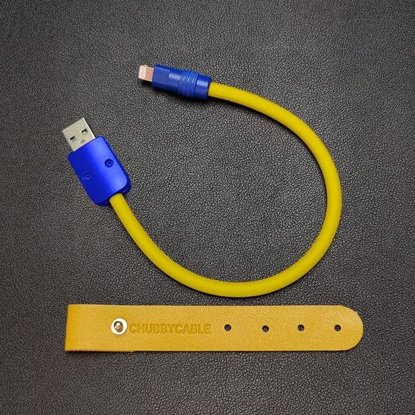 "Color Block Chubby" Power Bank Friendly Cable - More colors