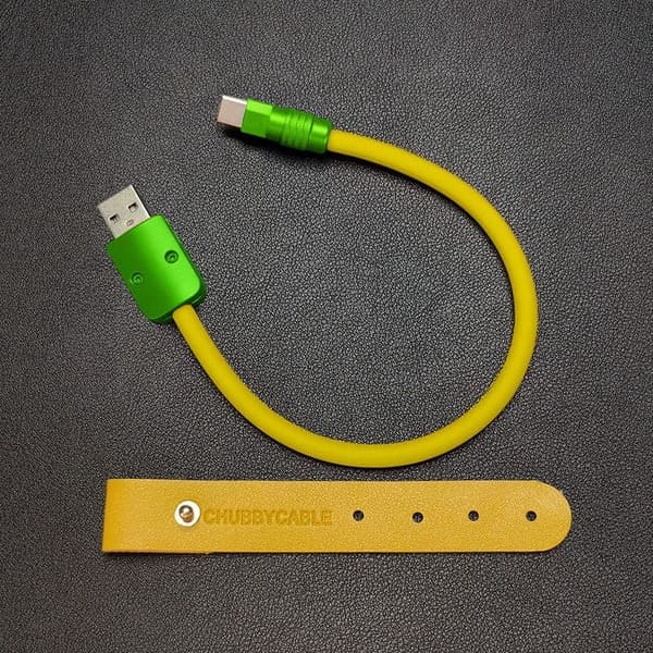 "Color Block Chubby" Power Bank Friendly Cable - More colors