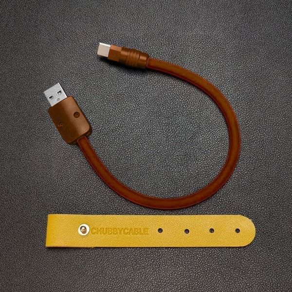 "Color Block Chubby" Power Bank Friendly Cable - More colors