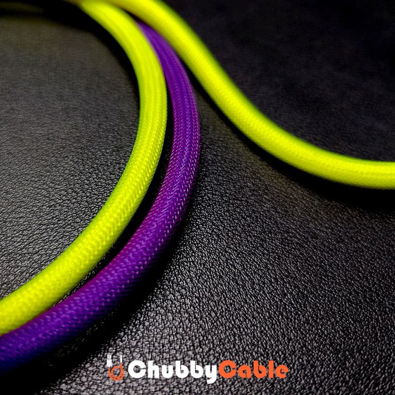 "ColorWeave Chubby" Vibrant Dual-Tone 100W Fast Charge Cable