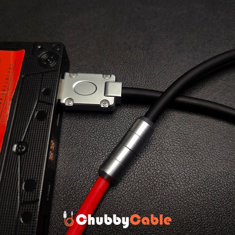 "Colorblock Chubby" Fast Charging Car Spring Cable