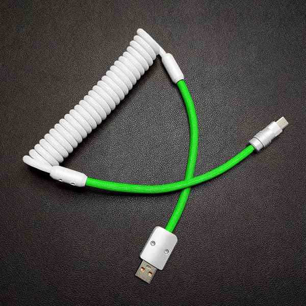 "Colorblock Chubby" New Spring Charge Cable