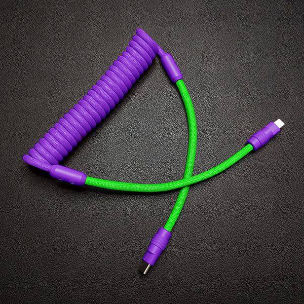 "Colorblock Chubby" New Spring Charge Cable