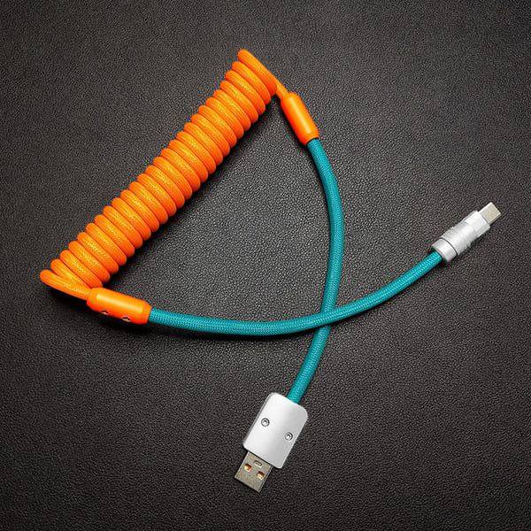 "Colorblock Chubby" New Spring Charge Cable