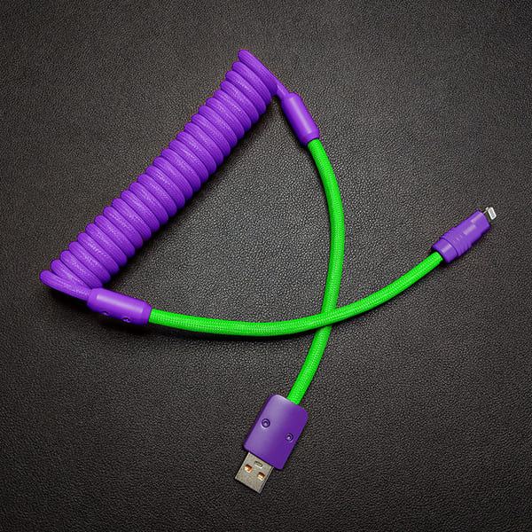 "Colorblock Chubby" New Spring Charge Cable