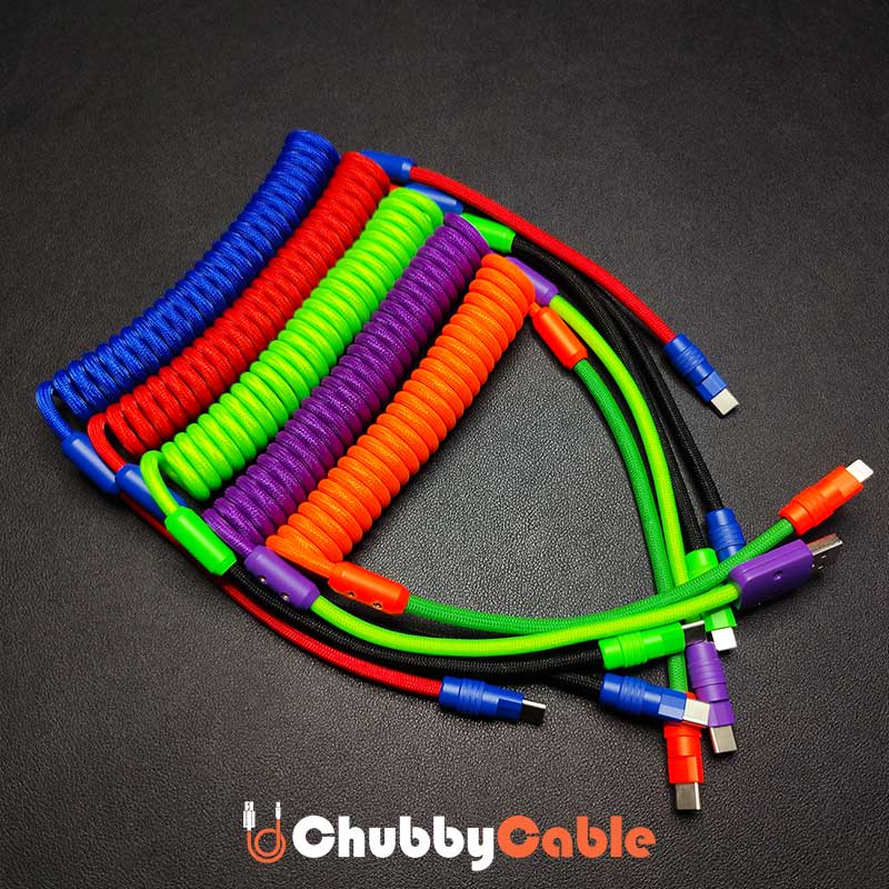 "Colorblock Chubby" New Spring Charge Cable