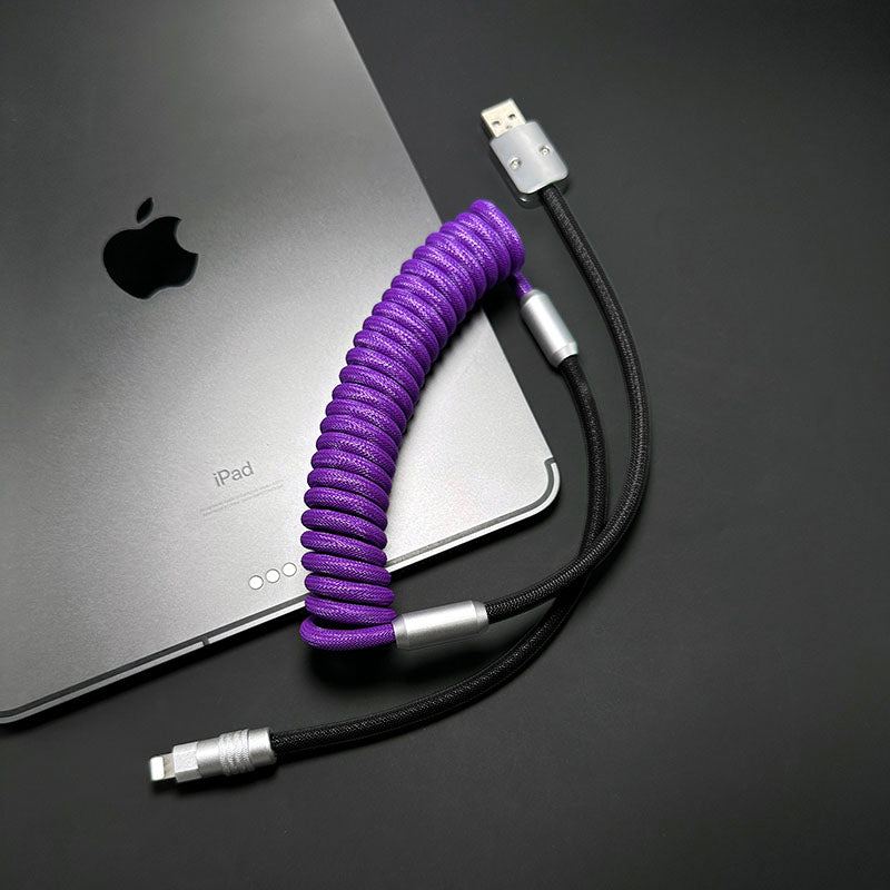 "Colorblock Chubby" Spring Charge Cable