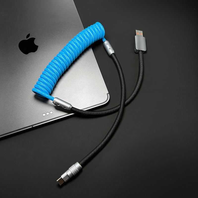 "Colorblock Chubby" Spring Charge Cable