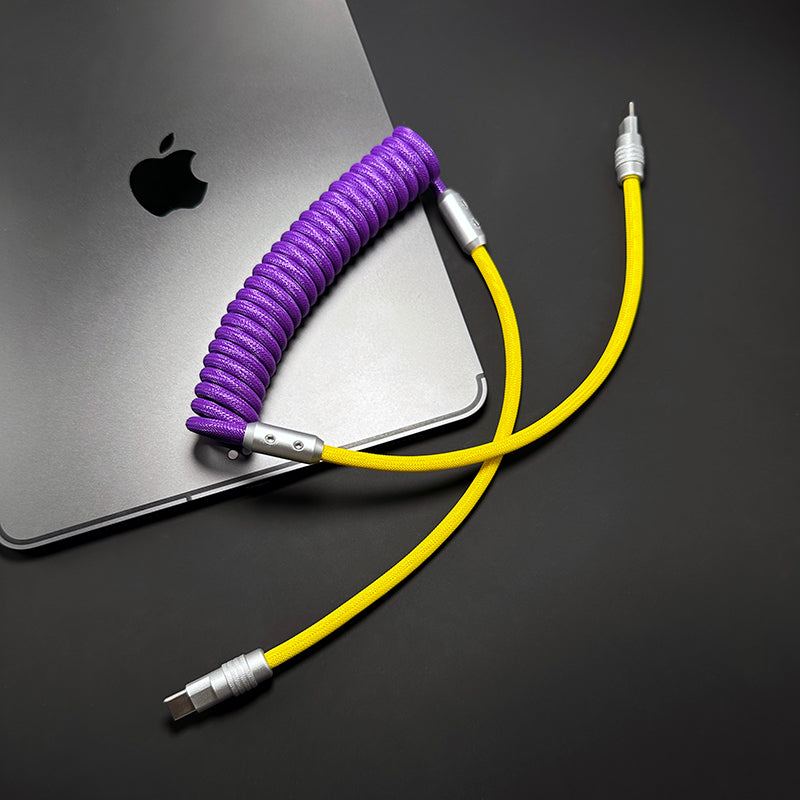 "Colorblock Chubby" Spring Charge Cable