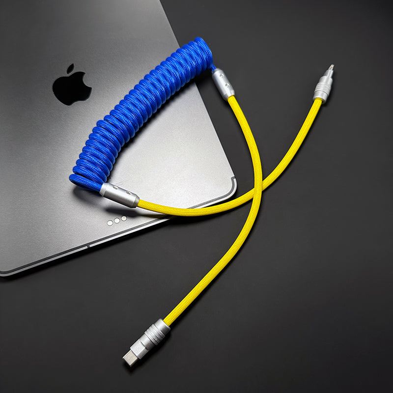 "Colorblock Chubby" Spring Charge Cable